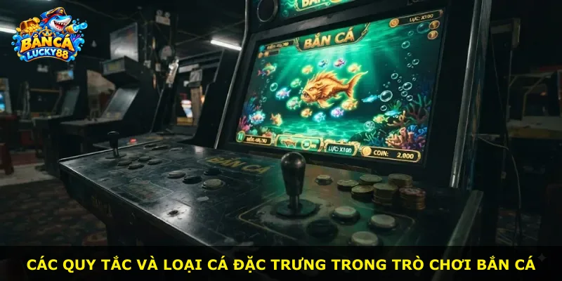 Các quy tắc và loại cá đặc trưng trong trò chơi bắn cá