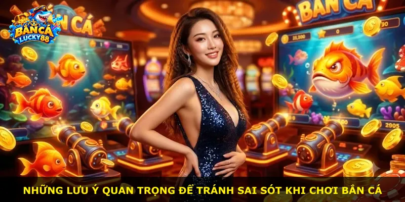Những lưu ý quan trọng để tránh sai sót khi chơi bắn cá