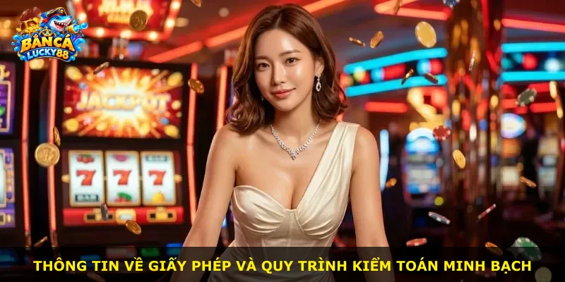 Thông tin về giấy phép và quy trình kiểm toán minh bạch