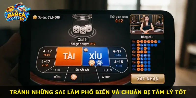 Tránh những sai lầm phổ biến và chuẩn bị tâm lý tốt