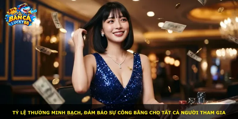 Tỷ lệ thưởng minh bạch, đảm bảo sự công bằng cho tất cả người tham gia