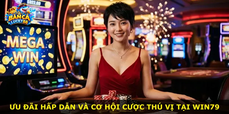 Ưu đãi hấp dẫn và cơ hội cược thú vị tại Win79